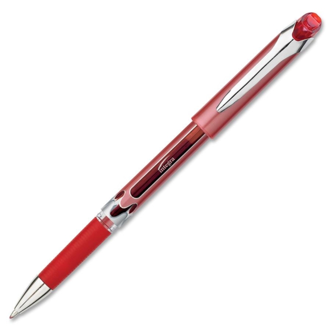 Integra ITA39061 0.7 mm Integra Premium Gel Stick Pen - Red Integra ITA39061 0.7 mm Integra Premium Gel Stick Pen - Red