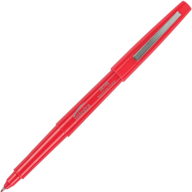 Integra ITA36198 Resin Tip Point Pen - Red 1 Dozen Integra ITA36198 Resin Tip Point Pen - Red 1 Dozen