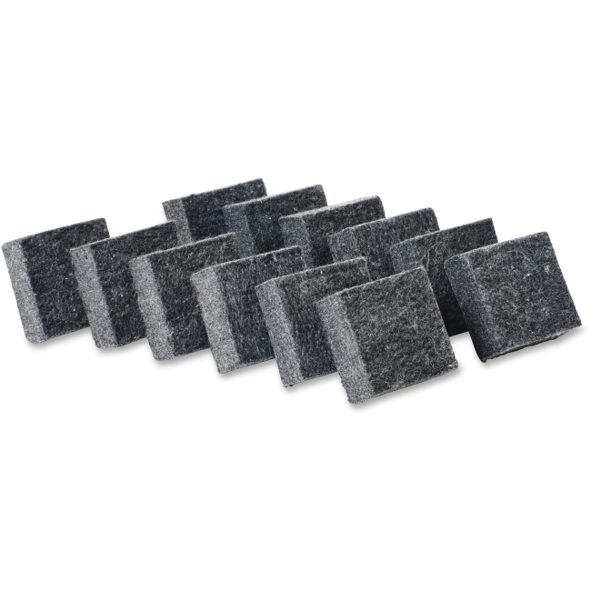 Charles Leonard LEO74520 2 x 2 in. Plastic Multipurpose Board Eraser - Charcoal Gray Charles Leonard LEO74520 2 x 2 in. Plastic Multipurpose Board Eraser - Charcoal Gray