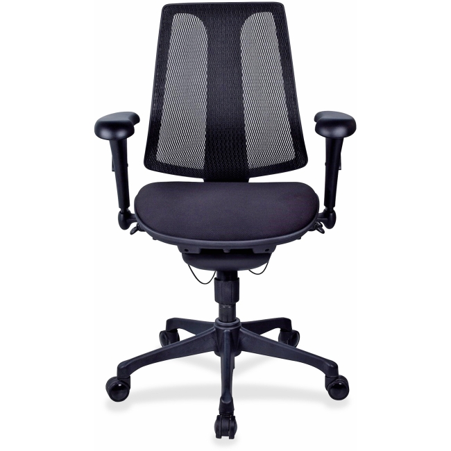 Llr20990 Lock Mesh Back Chair - Plastic, Black