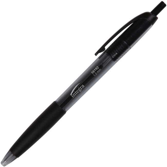 Integra ITA36192 Retractable Ballpoint Pen Assorted - Pack of 50 Integra ITA36192 Retractable Ballpoint Pen Assorted - Pack of 50