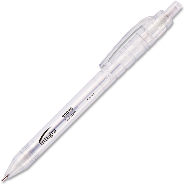 Integra ITA39070 0.9 mm Mechanical Pencil - Clear Integra ITA39070 0.9 mm Mechanical Pencil - Clear