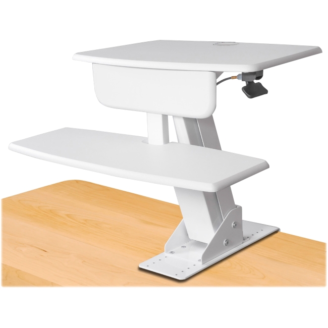 Kantek Ktksts800w Desk-mounted Sit-to-stand Workstation - White