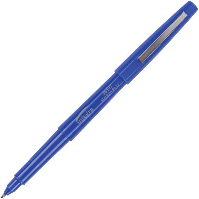 Integra ITA36197 Medium-point Pen Resin Tip - Blue 1 Dozen Integra ITA36197 Medium-point Pen Resin Tip - Blue 1 Dozen