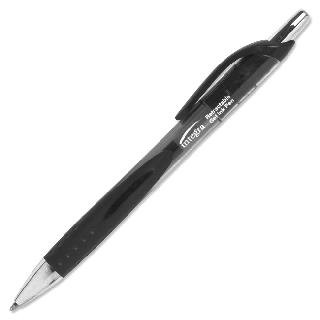 Integra ITA39067 1.0 mm Integra Retractable Gel Pens - Black Integra ITA39067 1.0 mm Integra Retractable Gel Pens - Black