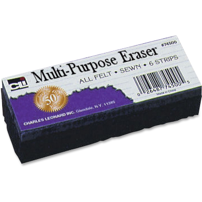 Charles Leonard LEO74500 Whiteboard Felt Erase White Charles Leonard LEO74500 Whiteboard Felt Erase White