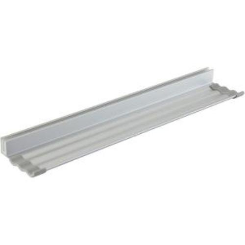 Llr55637 12 In. Glass Board Tray, Aluminum - Silver