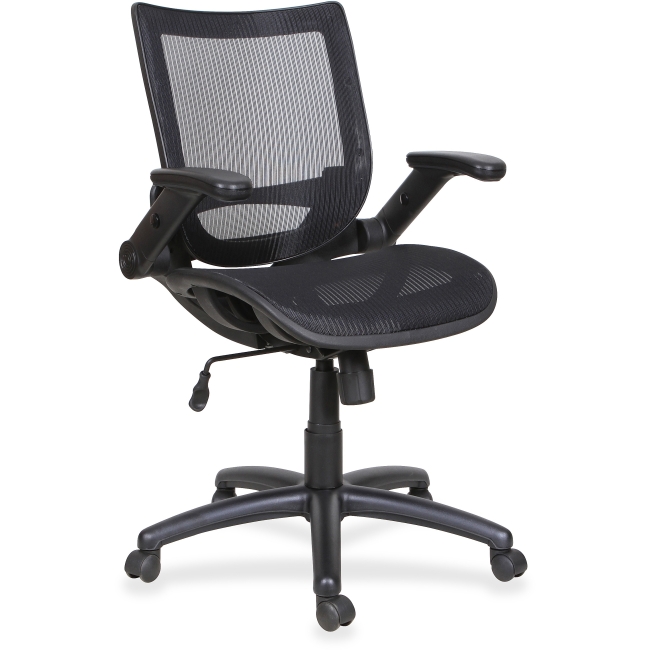 Llr60316 28.1 In. Mesh Task Chair - Black