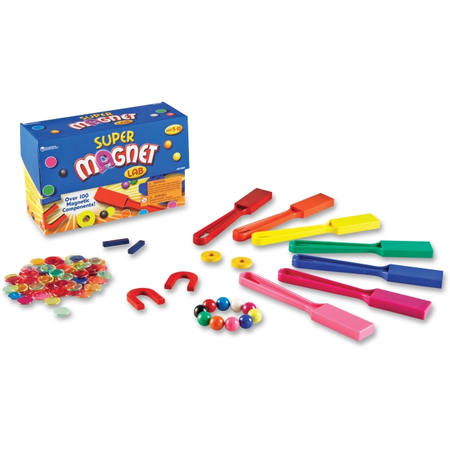 Lorell LRN2064 Resources Super Magnet Lab Kit - Assorted Lorell LRN2064 Resources Super Magnet Lab Kit - Assorted