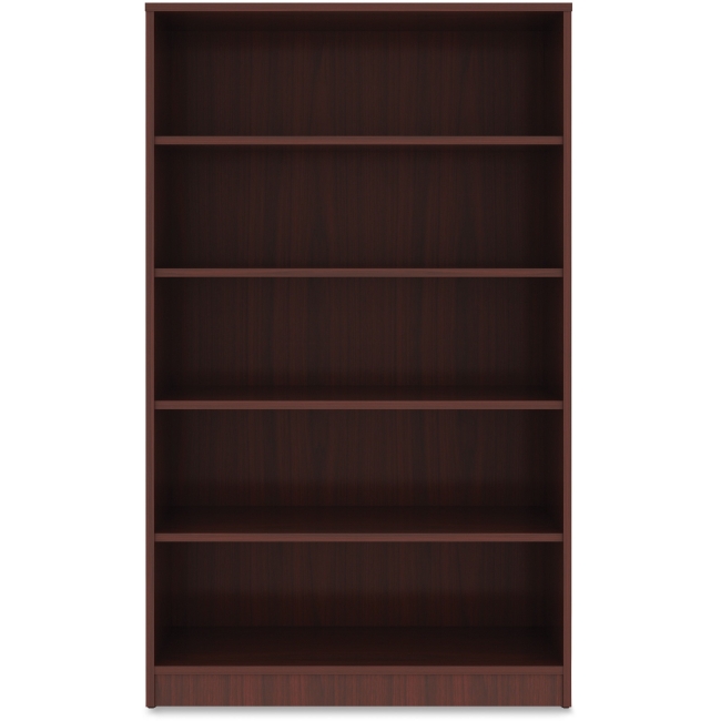 Bookcase, 5 Shelf - Mahogany