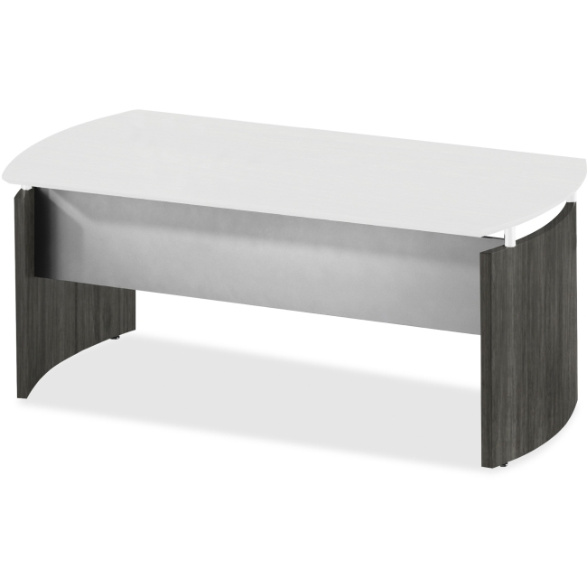 Mlnmndblgs Desk Base - Gray Steel Laminate