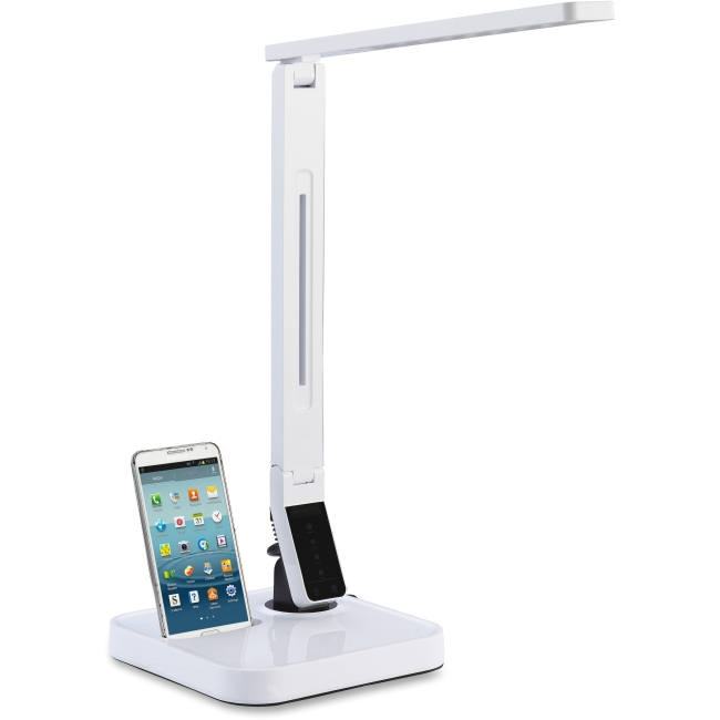 Llr99770 Micro Usb Charger Led Desk Lamp - White