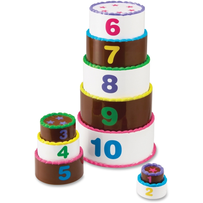 Lrnler7312 Stack Count Layer Cake, Plastic