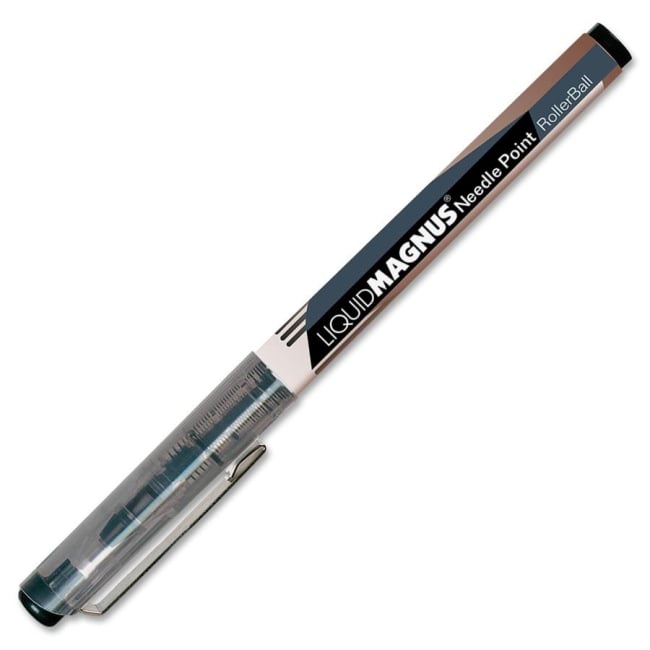 Skilcraft NSN5068494 0. 5mm Metal Clip Rollerball Pen - Black Skilcraft NSN5068494 0. 5mm Metal Clip Rollerball Pen - Black