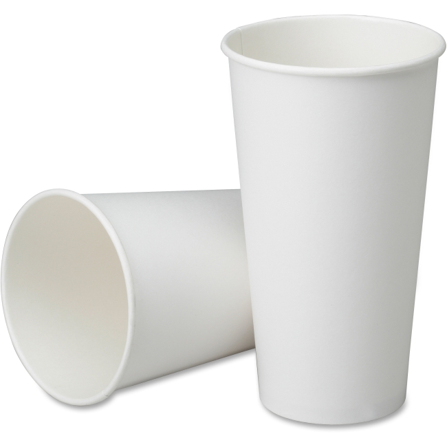 Nsn6457876 32 Oz Paper Cups For Cold Beverages, White