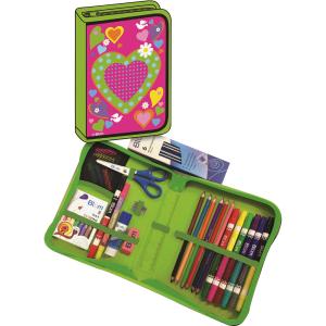 Bum26011669 Hearts Gera School Supply Kit - 41 Piece