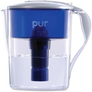 Hwlcr1100c 11 Cup Water Filter Pitcher, Blue & Gray
