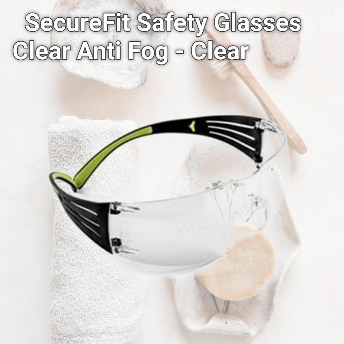 Picture of Sprichards MMMSF401AF SecureFit Safety Glasses Clear Anti Fog - Clear