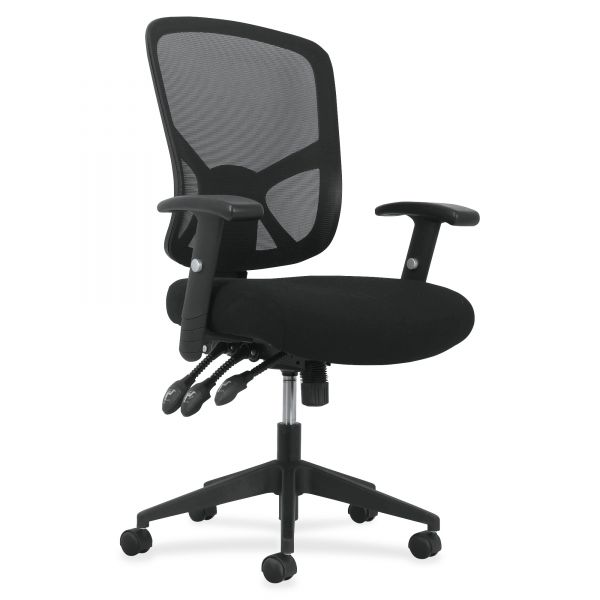 Bsxvst121 High-back Task Chair, Black
