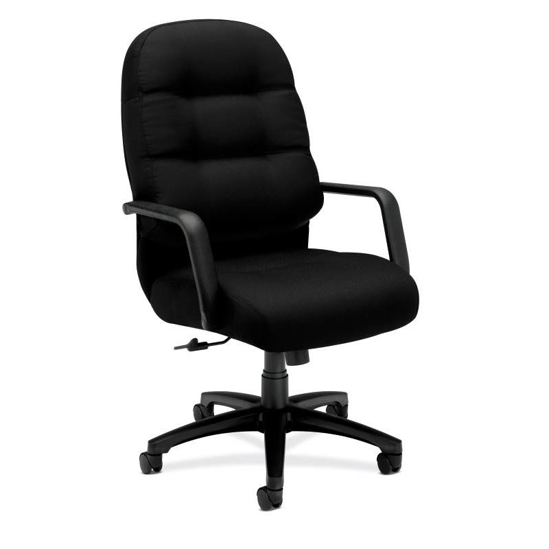 Hon2091cu10t Executive High-back Office Chair With Arms, Black