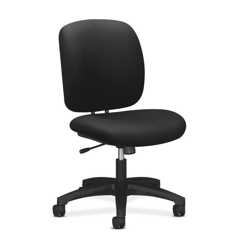 Center Tilt Task Chair, Black