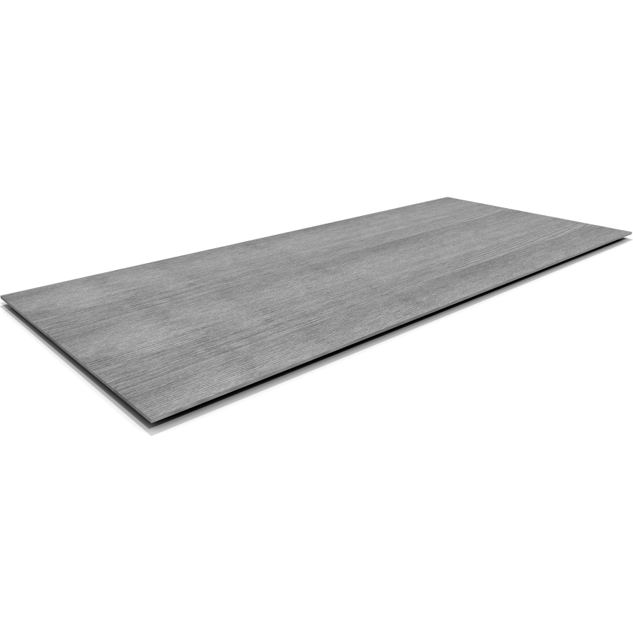 Laminate Rectangular Conference Tabletop, Charcoal