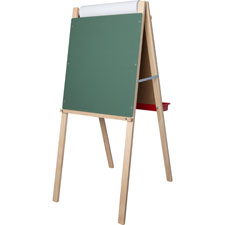 Flipside Products Flp17237 Childs Deluxe Double Easel - White & Green