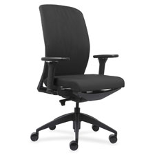 Llr83105 Adorn Series Executive Hi-back Chair - Black