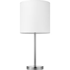 10w Led Bulb Table Lamp, Silver