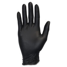 Szngnepsmkct 4 Mil Medical Nitrile Exam Gloves, Black