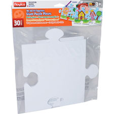 Rylr52062 We All Fit Together Giant Puzzle Piece, White