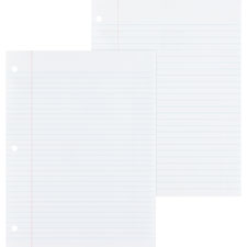SPR82123BD 3HP Notebook Filler Paper, White