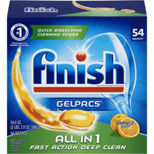 UPC 051700811816 product image for Reckitt Benckiser RAC81181CT Finish All in 1 Dishwash GelPacs, Orange | upcitemdb.com