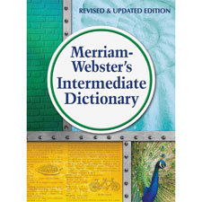 Mer6978 Intermediate Dictionary, Assorted Color