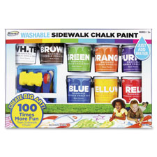 Raicxx66 Washable Sidewalk Chalk Paint Set - Assorted