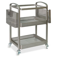 LLR45654 Mobile File Cart - Champagne