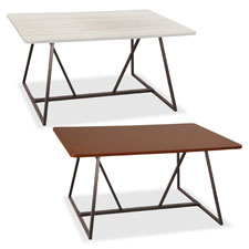 Oasis Sitting Height Teaming Table - White