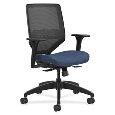 Solve Mesh Mid-back Task Chair, Midnight