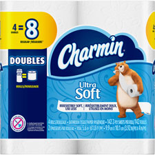 Procter & Gamble Commercial C13258ct Charmin Ultra Soft Bath Tissue, White