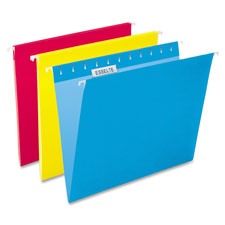 PFX81611 Essentials Colored Hanging File Folders, Violet