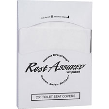 Impact Products Imp25184473 0.25 Fold Toilet Seat Covers - White