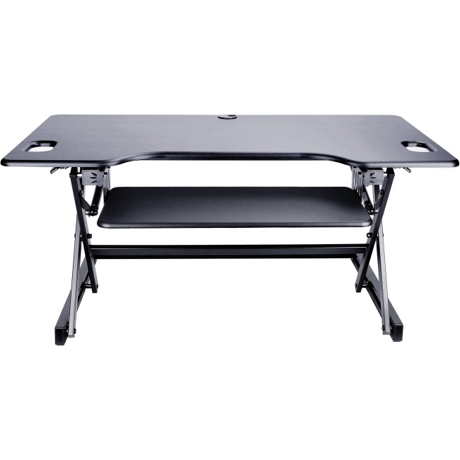 Llr82013 Adjustable Desk Riser, Black - Extra Large