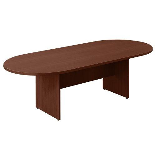 Llrpoc4860my Prominence 2.0 Series Half-racetrack Conference Table Top, Mahogany - 60 X 48 X 1.5 In.