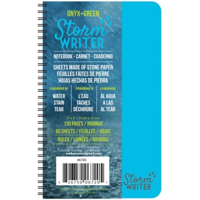 Roa16720 3 X 5 In. Storm Writer Notebook - White