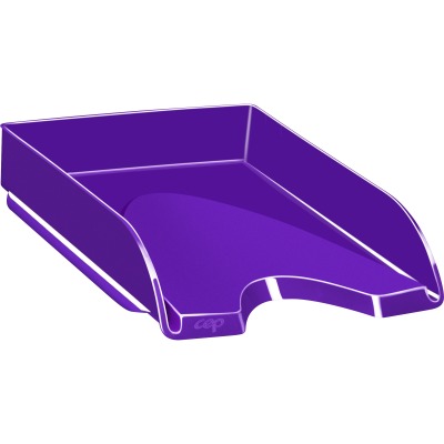 1002000321 Gloss Letter Tray, Purple