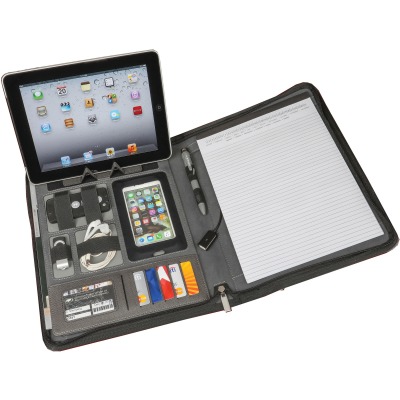 Aopart5004tp Techie Multifunction Padfolio, Gray