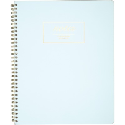 Mea59317 Cambridge Workstyle Wirebound Notebook, Aqua