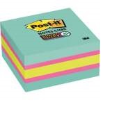 Mmm2027ssafg 3 X 3 In. Sticky Note Super Sticky Notes Cubes, Aqua