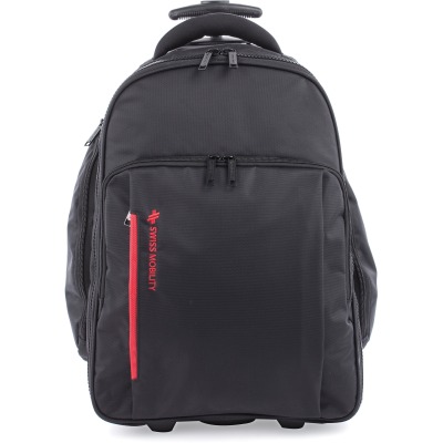 Swzbkpw1018sbk 21 X 10 In. Rolling Business Backpack, Black