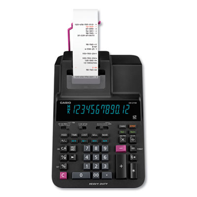 Csodr270r Dr-270r 2-color Printing Calculator, Black